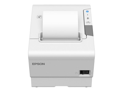 Epson : TM-T88VI 102 SERIAL USB ENET BUZZER PS WHITE EU