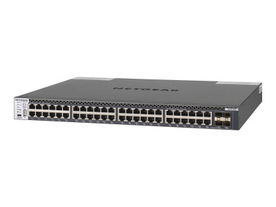 Netgear : M4300-48X STACKABLE MGD SWITCH 48X10G 48X10GBASE-T 4XSFP+ (8.22kg)