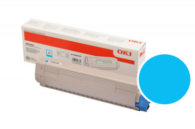 OKI Toner Cyan 10000 pages pour C833 C843