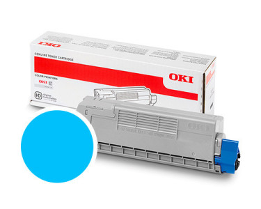 OKI Toner Cyan 6000 pages pour C612