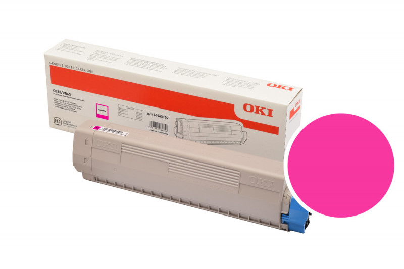 OKI Toner Magenta 10000 pages pour C833 C843