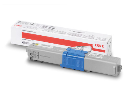 OKI Toner Jaune 1500 pages pour MC363dn et C332dn