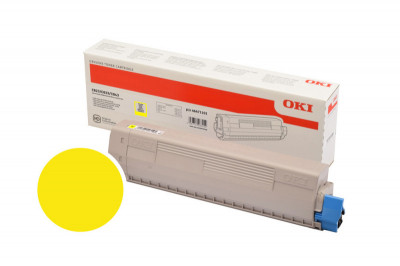 OKI Toner Jaune 7000 pages pour C823 C833 C843