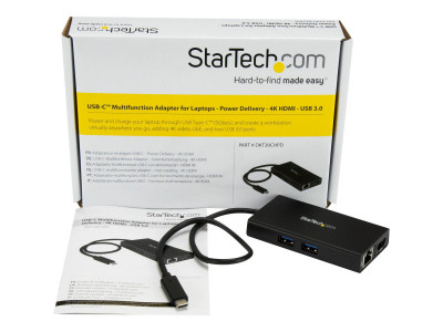 Startech : ADAPTATEUR USB TYPE-C pour PC PORTABLE - POWER DELIVERY - HDMI