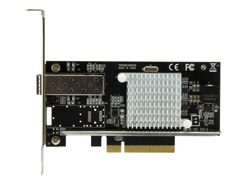 Startech : CARTE RESEAU PCIE 1 PORT FIBRE OPTIQUE 10 GBE - SFP+ OUVERT