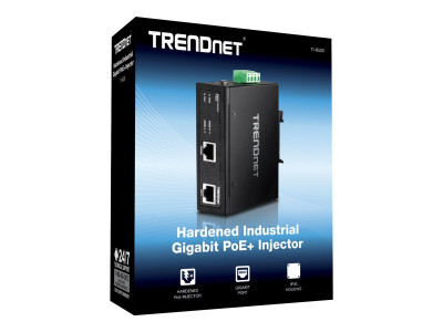 TrendNet : HARDENED INDUSTRIAL GIGABIT POE INJECTOR