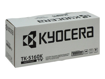 Kyocera Mita : TK-5160K BLACK 16000 PAGES A4 W/ ECOSYS P7040CDN