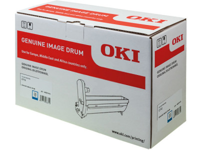 OKI Kit Tambour Cyan - Drum 30 000 pages pour imprimante C712n et C712dn
