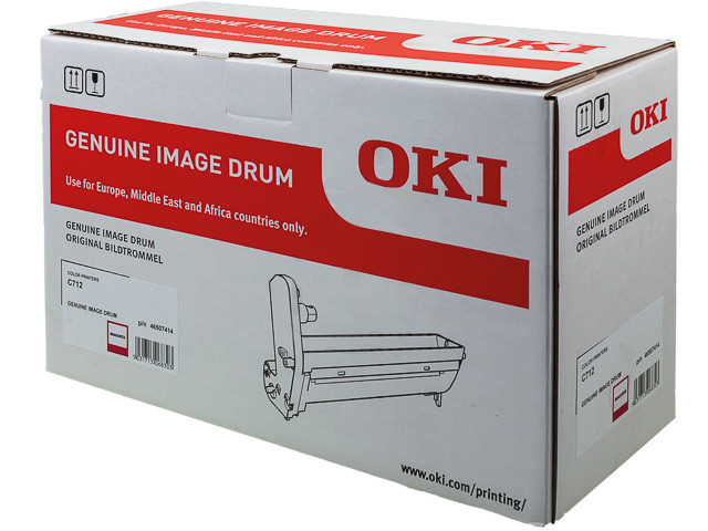 OKI Kit Tambour Magenta - Drum 30 000 pages pour imprimante C712n et C712dn
