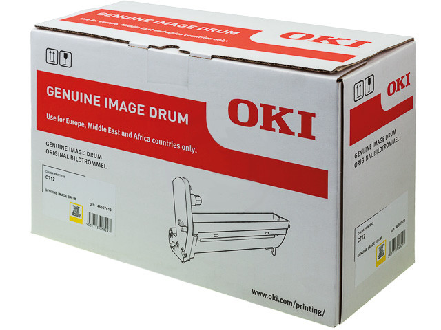 OKI Kit Tambour Jaune - Drum 30 000 pages pour imprimante C712n et C712dn