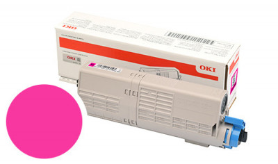 OKI Toner MAGENTA Haute Capacité 6000 pages pour imprimante MC563 MC573 C532 C542