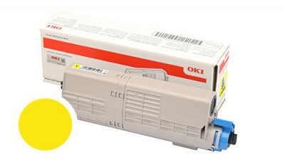 OKI Toner JAUNE 1500 pages pour imprimante MC563 MC573 C532 C542