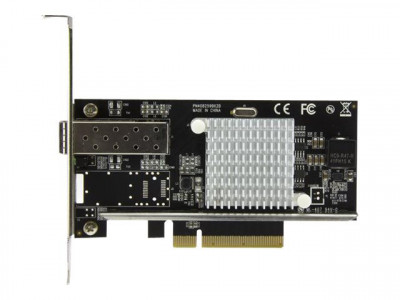 Startech : CARTE RESEAU PCIE 1 PORT FIBRE OPTIQUE 10 GBE - SFP+ OUVERT