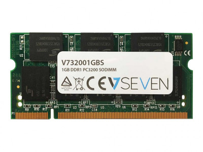 V7 : 1GB DDR1 400MHZ CL3 SO DIMM PC3200