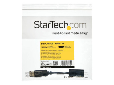 Startech : ADAPTATEUR DISPLAYPORT VERS HDMI - M pour - ULTRA HD 4K 60 HZ