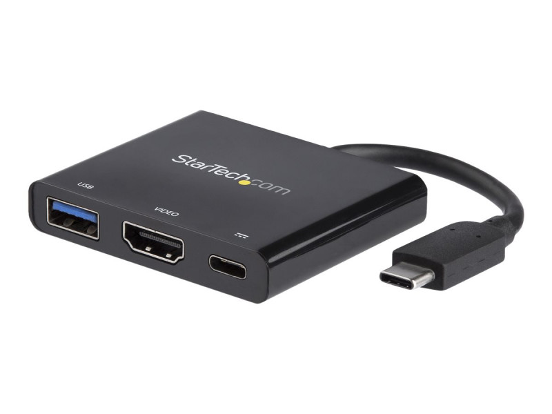 Adaptateur USB C vers VGA/HDMI Startech 122-USBC-HDMI-4K-VGA