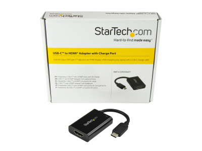 Startech : ADAPTATEUR USB TYPE-C VERS HDMI avec USB POWER DELIVERY