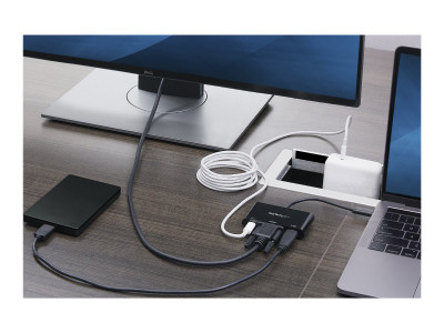 Startech : ADAPTATEUR USB-C VERS VGA avec PORT USB-A et POWER DELIVERY