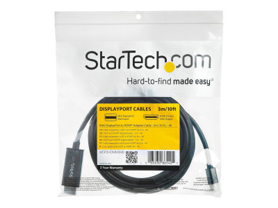 Startech : CABLE ADAPTATEUR MINI DP VERS HDMI de 3 M - M/M - 4K - NOIR