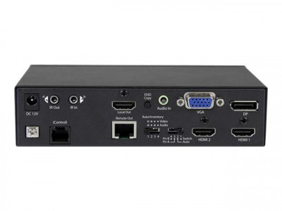 Startech : EXTENDEUR HDBASET avec SWITCH - VGA DP HDMI VIA CAT5E - 4K