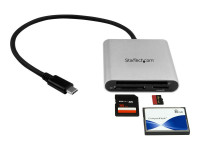 Startech : LECTEUR MULTICARTES USB 3.0 avec USB-C - SD MICROSD CF