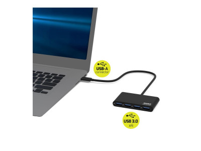 Port Technology : HUB USB 4 PORTS 4 PORTS USB 3.0