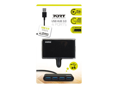 Port Technology : HUB USB 4 PORTS 4 PORTS USB 3.0