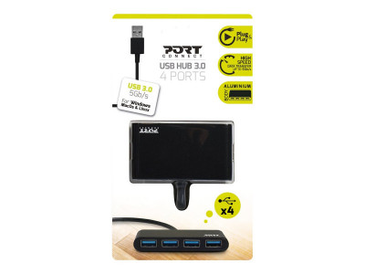 Port Technology : HUB USB 4 PORTS 4 PORTS USB 3.0