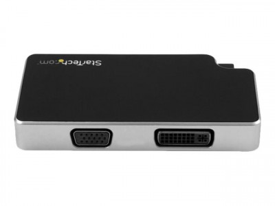 Startech : ADAPTATEUR de VOYAGE 3 en 1 USB-C VERS VGA DVI OU HDMI - 4K