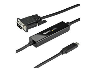 Startech : CABLE ADAPTATEUR USB TYPE-C VERS VGA de 1 M - 1920X1200