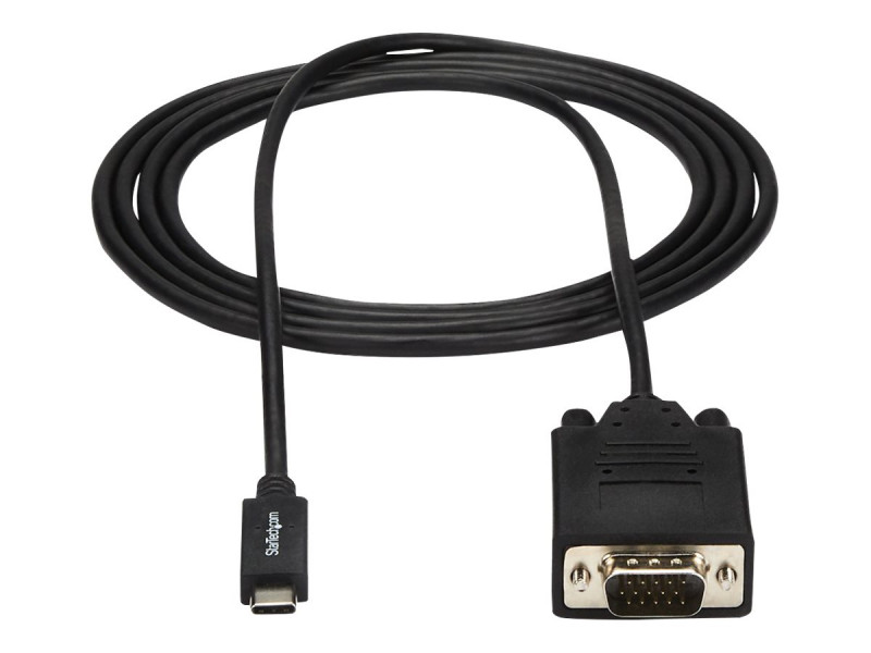 Startech : CABLE ADAPTATEUR USB TYPE-C VERS VGA de 2 M - 1920X1200