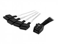 Startech : CABLE MINI SAS VERS SATA interne 1 M - SFF-8643 4X SATA