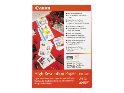 Canon HR-101 Papier haute résolution A4 50 feuilles papier uni