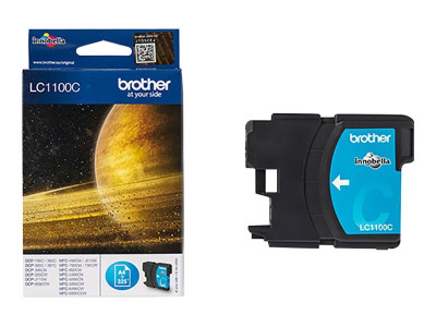 Brother : LC-1100C Cartouche encre CYAN pour MFC-6490CW 325 PGS