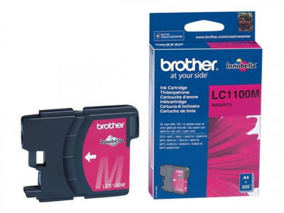 Brother : LC-1100M Cartouche encre MAGENTA pour MFC-6490CW 325 PGS