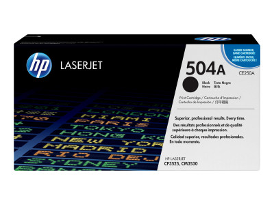 HP : COLOR LaserJet CE250A BLACK PRINT cartouche W COLORSPHERE TO