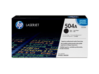HP : COLOR LaserJet CE250A BLACK PRINT cartouche W COLORSPHERE TO