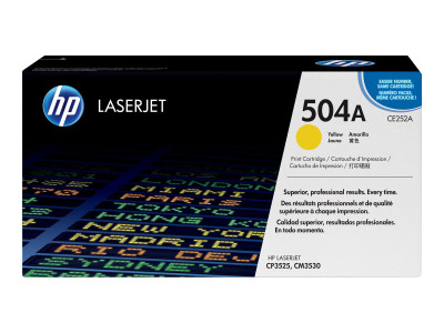 HP Color LaserJet CE252A Jaune cartouche toner W ColorSPHERE TO