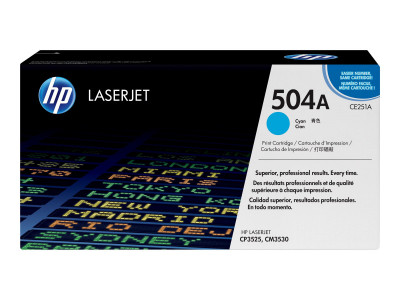 HP : COLOR LaserJet CE251A CYAN PRINT cartouche W COLORSPHERE TO