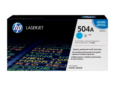 HP : COLOR LaserJet CE251A CYAN PRINT cartouche W COLORSPHERE TO