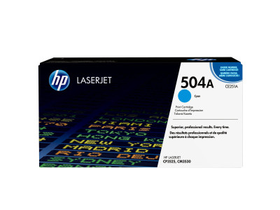HP : COLOR LaserJet CE251A CYAN PRINT cartouche W COLORSPHERE TO