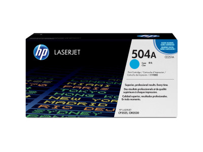 HP : COLOR LaserJet CE251A CYAN PRINT cartouche W COLORSPHERE TO