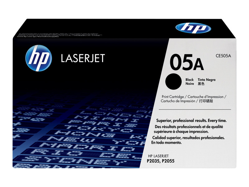 HP : BLACK PRINT cartouche W SMART PRINTING - LJ P2035/P2055