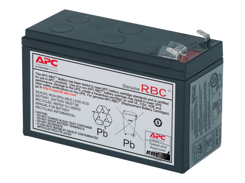 Batterie Pcom 12V 7AH XY (20 HR) Idéal pour onduleurs - CAPMICRO