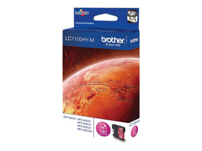 Brother : LC-1100HYM Cartouche encre MAGENT pour MFC-6490CW 750 PGS