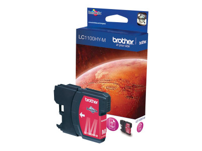 Brother : LC-1100HYM Cartouche encre MAGENT pour MFC-6490CW 750 PGS