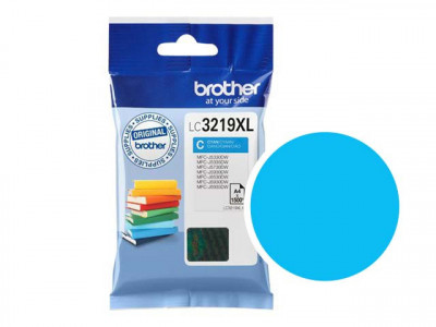 Brother LC3219XLC Cartouche d'encre Cyan 1500 pages pour MFC-J6530, MFC-J6935, MFC-J6930