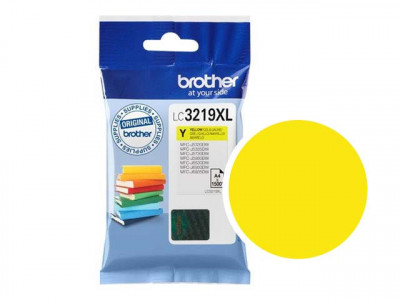 Brother LC3219XLY Cartouche d'encre Jaune 1500 pages pour MFC-J6530, MFC-J6935, MFC-J6930