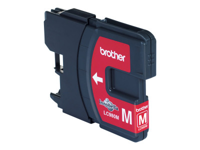 Brother : LC-980M Cartouche encre MAGENTA pour DCP-145 -165C