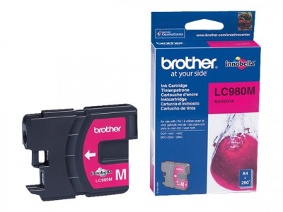 Brother : LC-980M Cartouche encre MAGENTA pour DCP-145 -165C